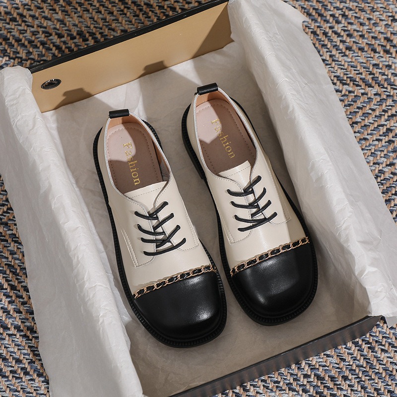Oxford Lace Up Women - Новая женская обувь в стиле ретро,