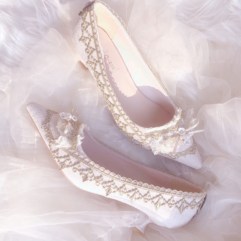 Туфли женские в стиле Лолиты,  – обзор и цена Court Heel Pointed