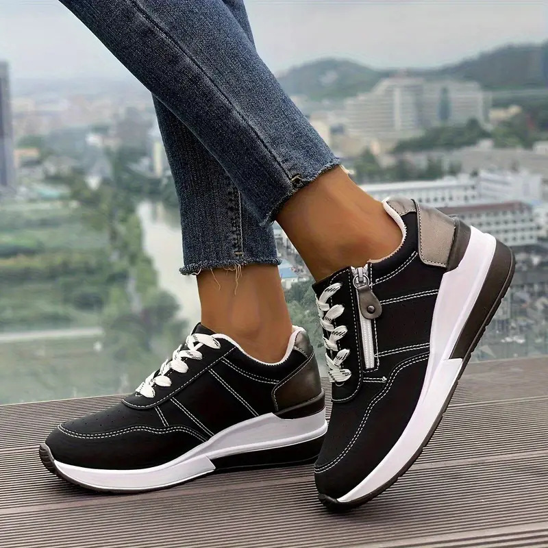 Женские кроссовки на платформе – обзор и цена Oxford Lace Up Women