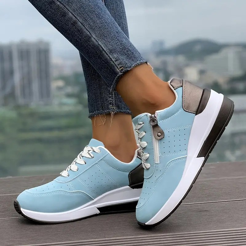 Женские кроссовки на платформе – обзор и цена Oxford Lace Up Women