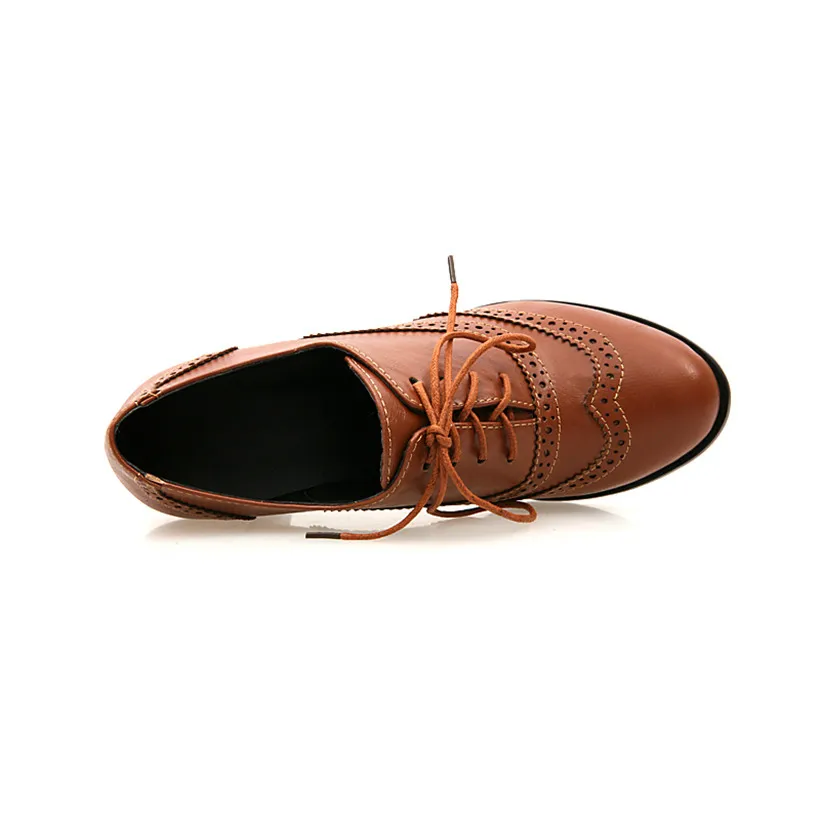 Британские женские оксфорды, т – обзор и цена Oxford Lace Up Women