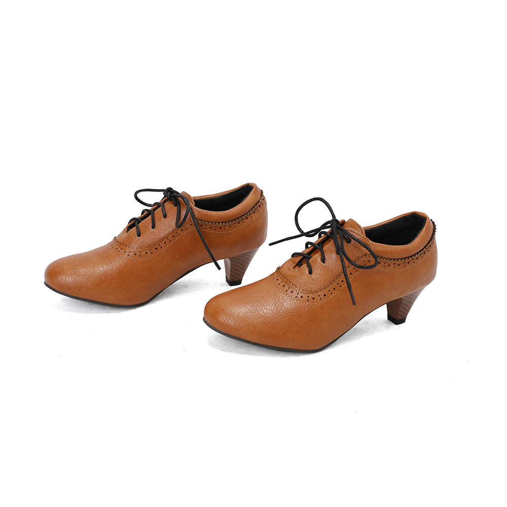 Новые дышащие женские туфли на – обзор и цена Oxford Lace Up Women