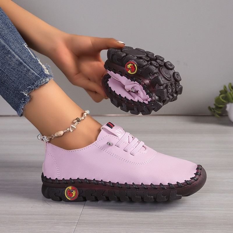 Женская кожаная повседневная о – обзор и цена Oxford Lace Up Women