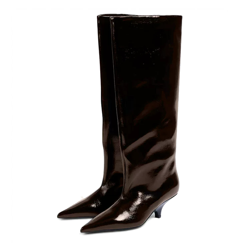 Уличный стиль: новые зимние мо – обзор и цена Knee High Boots Women