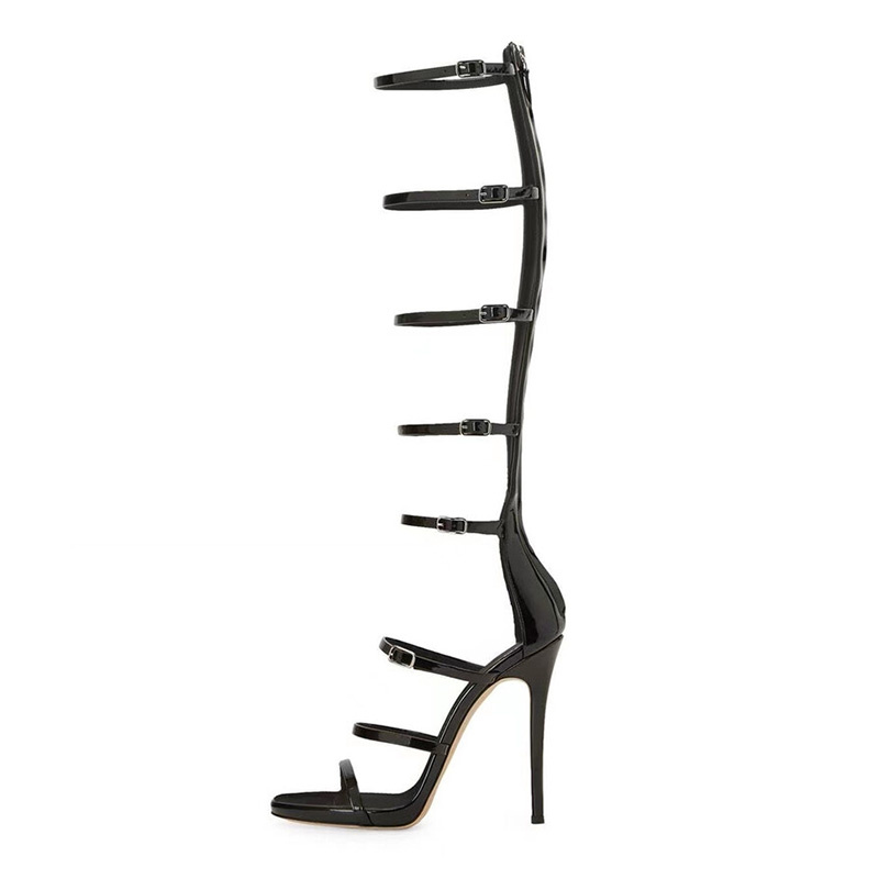 Летние женские ботинки-сапоги  – обзор и цена Knee High Boots Women