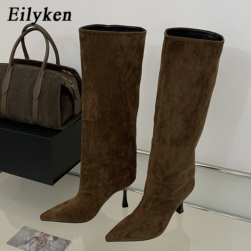 Зимние ботинки Eilyken в ретро – обзор и цена Knee High Boots Women