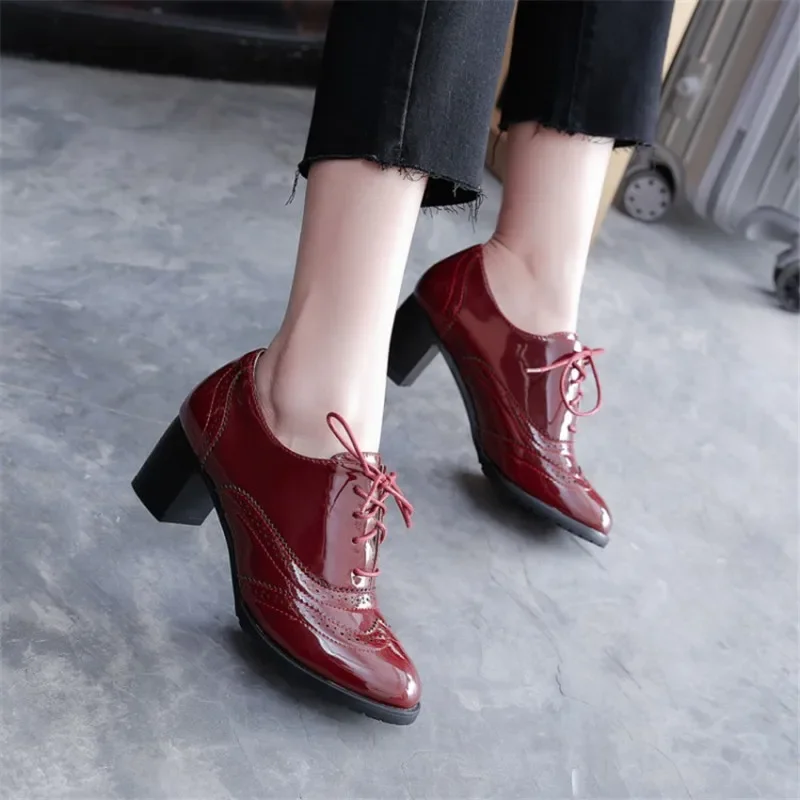 Женские оксфорды в британском  – обзор и цена Oxford Lace Up Women