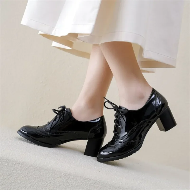 Женские оксфорды в британском  – обзор и цена Oxford Lace Up Women