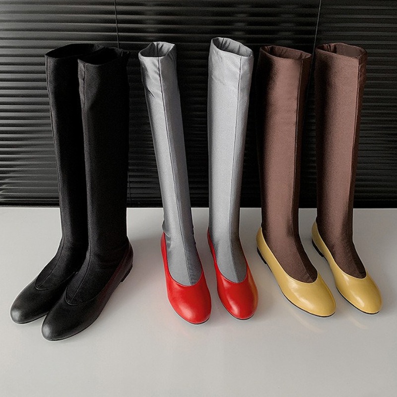 Модные брендовые сапоги до кол – обзор и цена Sock Boot Women