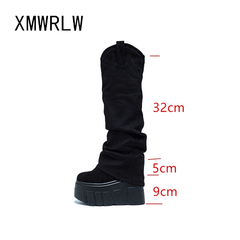 XMWRLW 2025 г., осенне-зимние  – обзор и цена Knee High Boots Women