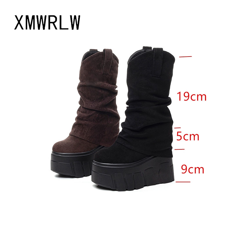 XMWRLW 2025 г., осенне-зимние  – обзор и цена Knee High Boots Women