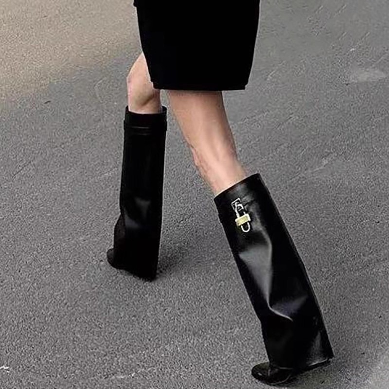 Новые женские зимние ботфорты  – обзор и цена Knee High Boots Women